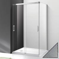 Душевой угол Cezares TANDEM-SOFT-AH-2-120/90-P-Cr-R 120x90