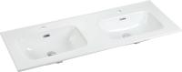 Раковина встраиваемая сверху прямоугольная Ceramica Nova Element CN7004 фарфор цвет белый