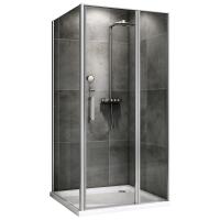 Душевой угол Abber Sonnenstrand AG04100S-S90 прямоугольный 100x90 стекла прозрачные, профиль хром