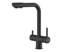 Смеситель для кухни Wasserkraft  A8367 с подключением к фильтру черный