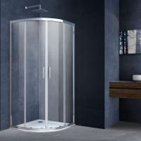 Душевой угол Vincea Alpha VSQ-3AL900CL четверть круга 90x90 стекла прозрачные, профиль хром