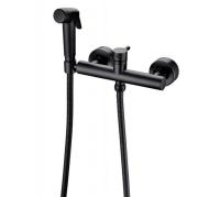 Гигиенический душ Bravat  D9141BW-RUS настенный черный