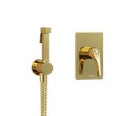Гигиенический душ Wasserkraft Sauer А71097 встраиваемый в стену золото