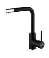 Смеситель для кухни Paulmark Honner Ho212018-401TB без подключения к фильтру антрацит