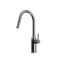 Смеситель для кухни Sancos Grand SC4002GG без подключения к фильтру вороненая сталь