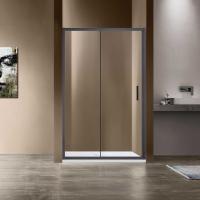 Душевая дверь Vincea Garda VDS-1G120CLGM 120 см стекла прозрачные, профиль вороненая сталь
