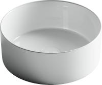Раковина накладная круглая Ceramica Nova Element CN6032 фарфор цвет белый
