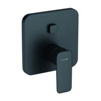 Смеситель для душа Kludi Pure&Style 406593975 встраиваемый в стену 
без термостата черный матовый