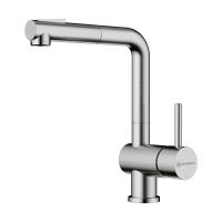 Смеситель для кухни Omoikiri Tanigawa-SB 4994457 без подключения к фильтру нержавеющая сталь