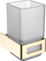 Стакан для зубных щеток Boheme Q 10944-G Gold