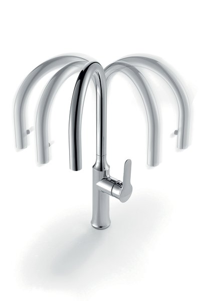 Смеситель для кухни Ravak KM X070078 без подключения к фильтру хром