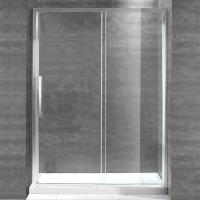 Душевая дверь Cezares Lux soft LUX-SOFT-W-BF-1-140-C-Cr-IV 142 см стекла прозрачные, профиль хром