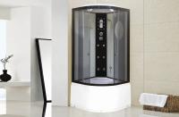 Душевая кабина с крышей Niagara Ultra NG-1909-01 четверть круга  100x100 стекла тонированные, профиль черный