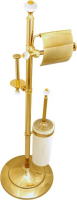 Стойка для унитаза Boheme Hermitage 10368 напольная цвет Gold