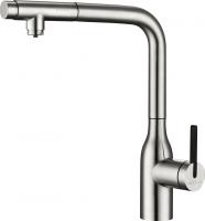 Смеситель для кухни Paulmark Viper Vi213105-NI с подключением к фильтру никель