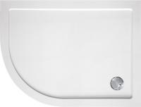 Душевой поддон низкий Cezares SMC TRAY-M-RH-120/90-550-35-W-R ассиметричный стеклопластик 120x90 белый