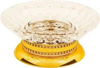 Мыльница Boheme Imperiale 10411 настольная цвет Gold