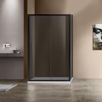 Душевой угол Vincea Garda VSR-1G9012CGB прямоугольный 120x90 стекла тонированные, профиль черный