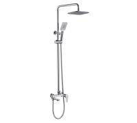 Душевая система со смесителем Bravat Arden F6351385CP-A1-RUS монтаж настенная без термостата хром