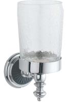 Стакан для зубных щеток Boheme Vogue 10184 настенный цвет Chrome