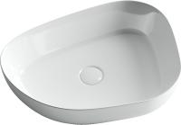 Раковина накладная нестандартная Ceramica Nova Element CN5003 фарфор цвет белый