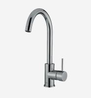 Смеситель для кухни Webert Yen YN920302345 без подключения к фильтру никель