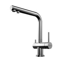 Смеситель для кухни Omoikiri Nagano 4994146 с подключением к фильтру хром