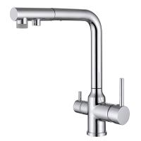 Смеситель для кухни Abber Emotion AF8814 с подключением к фильтру хром