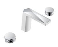 Смеситель для раковины Boheme Venturo 150-WCR-DIAMOND белый/хром