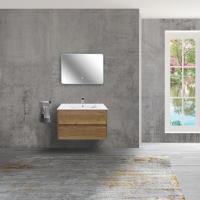 Тумба  подвесная Vincea Gio VMC-2G800TO 80 см  2 ящика цвет T.Oak 
