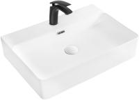 Раковина накладная прямоугольная BelBagno  BB1338 фаянс цвет белый