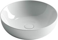 Раковина накладная круглая Ceramica Nova Element CN5024 фарфор цвет белый