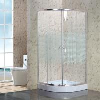 Душевой угол Niagara Eco NG-001-14 90x90 стекла прозрачные с узором, профиль хром