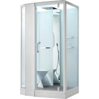 Душевая кабина с крышей Orans Diamond SR-89105LS White прямоугольная  120x90 стекла прозрачные, профиль белый