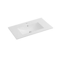 Раковина мебельная прямоугольная Vincea  VBS-13980 фарфор цвет белый