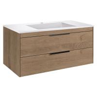 Тумба  подвесная Vincea Chiara 2D VMC-2C2100NO 100 см  2 ящика цвет N.Oak 