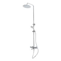 Душевая система со смесителем Cezares Lux LUX-CVD-01 монтаж настенная без термостата хром