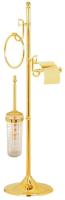 Стойка для унитаза Boheme Imperiale 10423 напольная цвет Gold