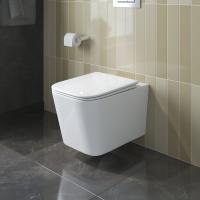 Унитаз подвесной BelBagno Due BB5171CH-TOR/SC Tornado фаянс белый