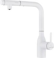 Смеситель для кухни Paulmark Viper Vi213105-431 с подключением к фильтру белый матовый