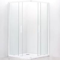 Душевой угол Cezares Relax RELAX-AH-2-120/80-C-Bi прямоугольная  стекла , профиль 