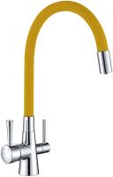 Смеситель для кухни Lemark Comfort LM3075C-Yellow  