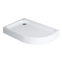 Душевой поддон низкий BelBagno  TRAY-BB-RH-120/80-550-15-W-L ассиметричный акрил 120x80 белый