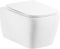 Унитаз подвесной BelBagno Veneto BB132CHR Rimless фаянс белый
