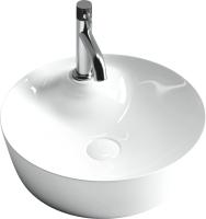 Раковина накладная круглая Ceramica Nova Element CN6014 фарфор цвет белый