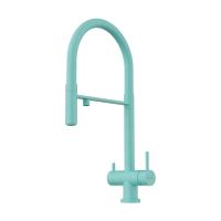 Смеситель для кухни Omoikiri Kanto 4994425 с подключением к фильтру azur blue