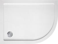 Душевой поддон низкий Cezares SMC TRAY-M-RH-120/90-550-35-W-L ассиметричный стеклопластик 120x90 белый