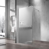 Душевая перегородка Vincea Walk in VSW-1H900MR 90 см, стекла зеркальные, профиль хром