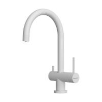 Смеситель для кухни Omoikiri Yamada-P 4974227 с подключением к фильтру белый