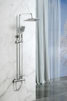 Душевая система со смесителем BelBagno Acqua ACQUA-DOCM-CRM монтаж настенная без термостата хром